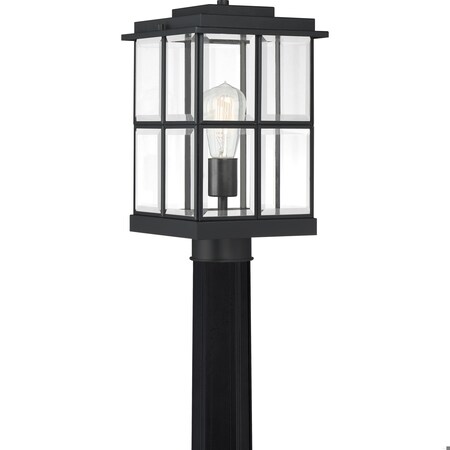 Quoizel Mulligan Outdoor Post Lantern MGN9008MBK